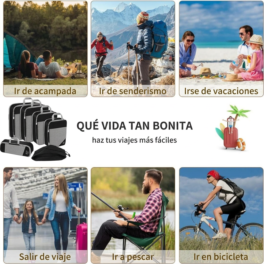 6 Bolsas Compresoras