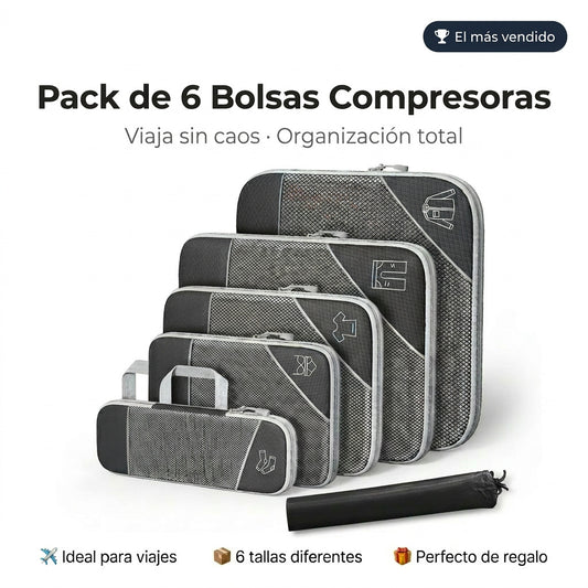 6 Bolsas Compresoras